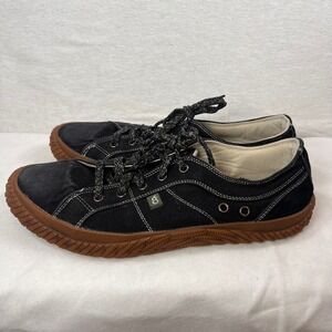 Hybrid Green Label Martha Adventure Canvas Sneakers Men's 12 Black Lace Up Shoes